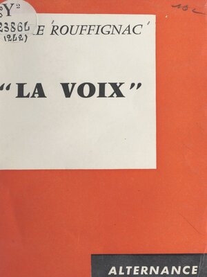 cover image of La voix